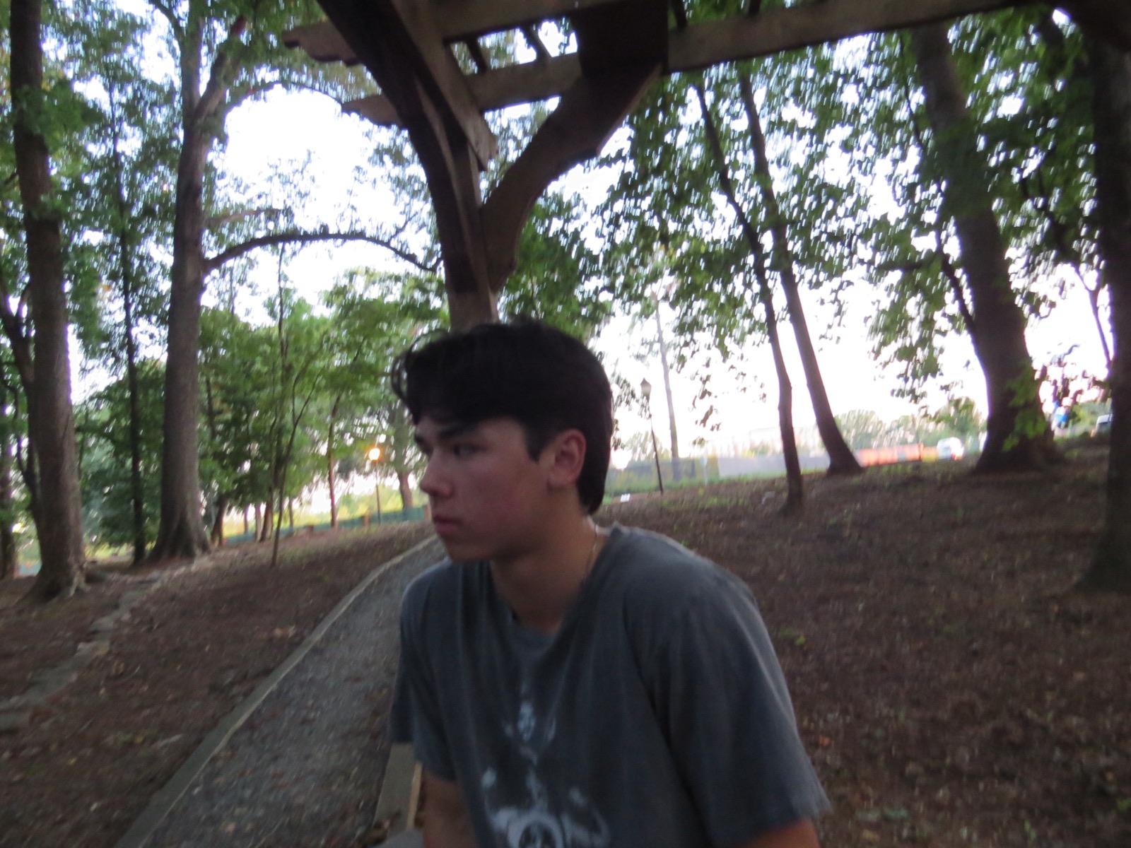 Cooper outdoor park portrait